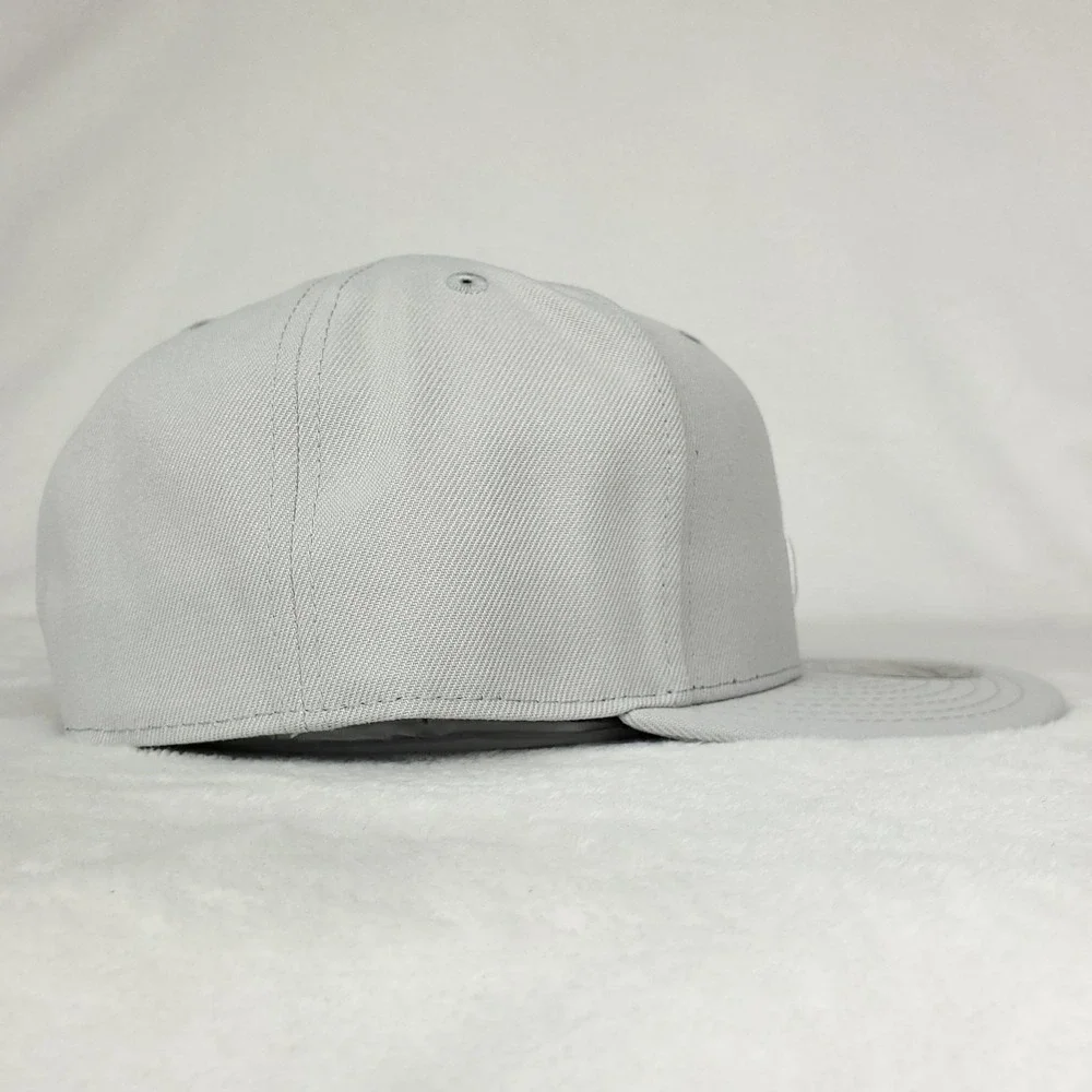 Cleveland Indians Mitchell & Ness MLB‎ Fitted 7 3/4 Liberty Fit Hat Cap Gray NWT